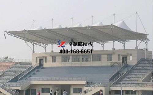 广汉市<font color='red'>膜结构看台</font>【中国民用航空飞行学院等】设计施工案例